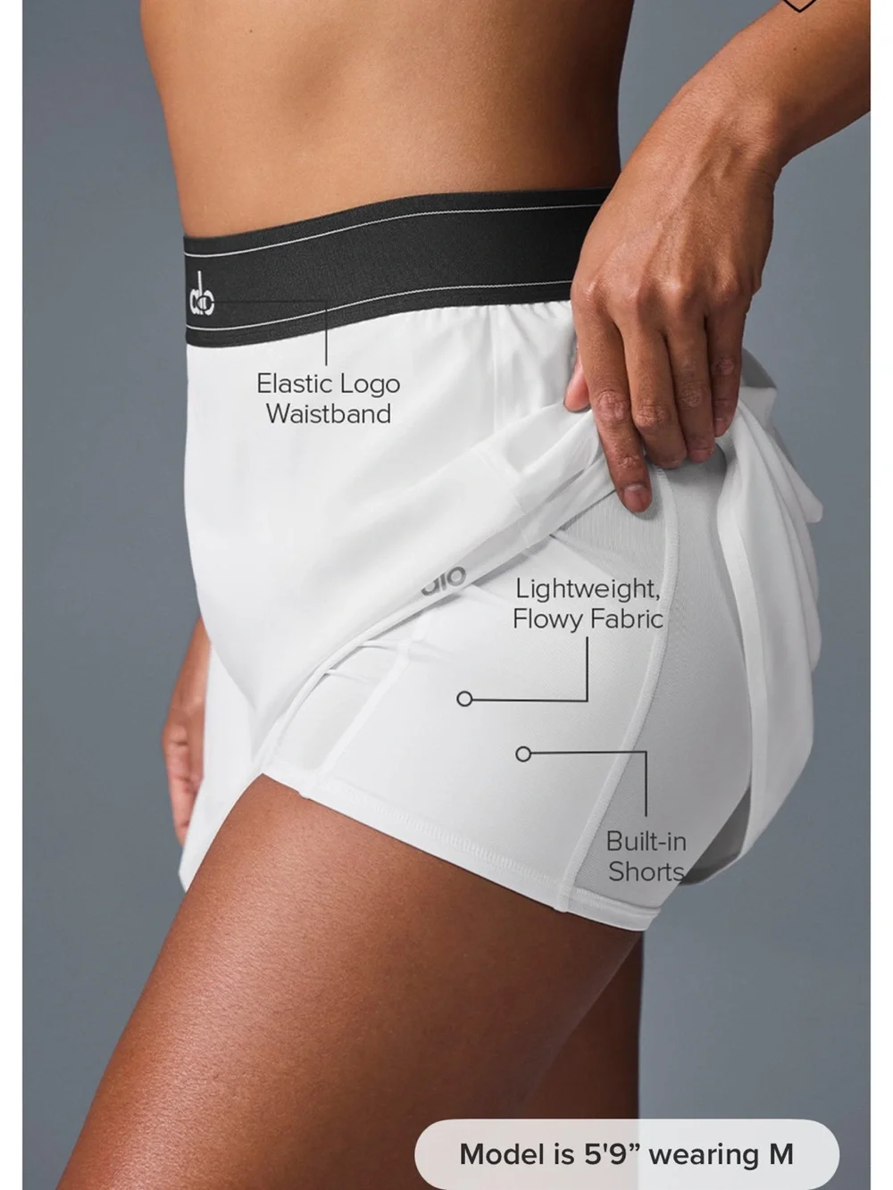 NWT- ALO Yoga Match Point Tennis Skirt